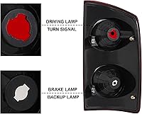 Vista 3 de Luz Trasera Izquierda Compatible con 2007 2008 Dodge Ram 1500/07 08 09 Ram 2500 3500 Luz de Freno Trasera