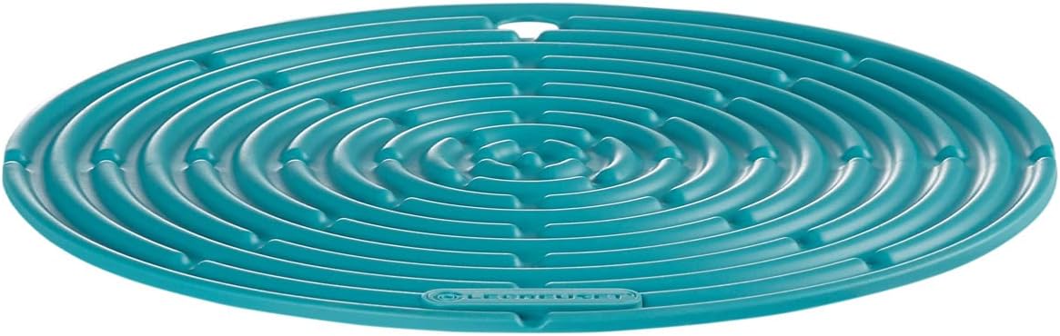 Le Creuset Silicone Round Cool Tool, 8", Caribbean