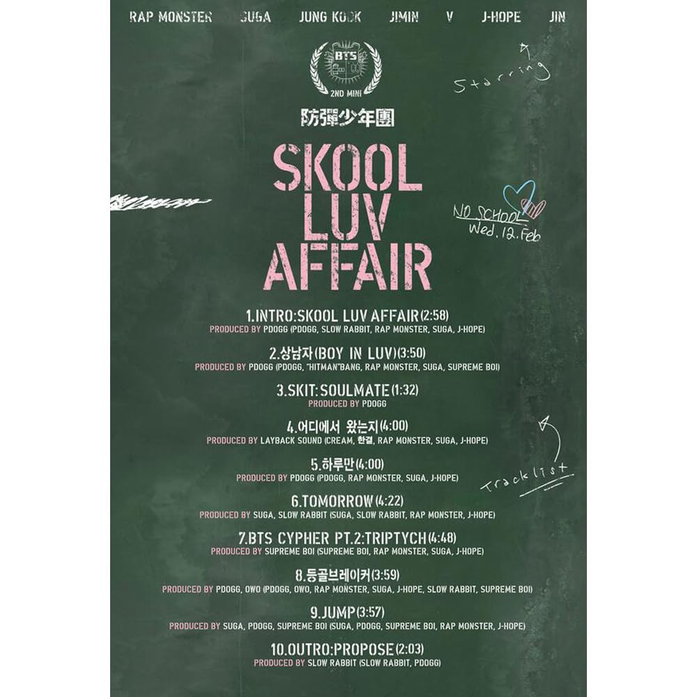 B.T.S - 2ND MINI ALBUM [SKOOL LUV AFFAIR]