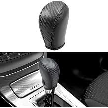Genuine Leather Automatic at Gear Shift Knob Cover Protector Trim Fit Altima Sentra Rogue Pathfinder Automatic Transmission Interior Accessories