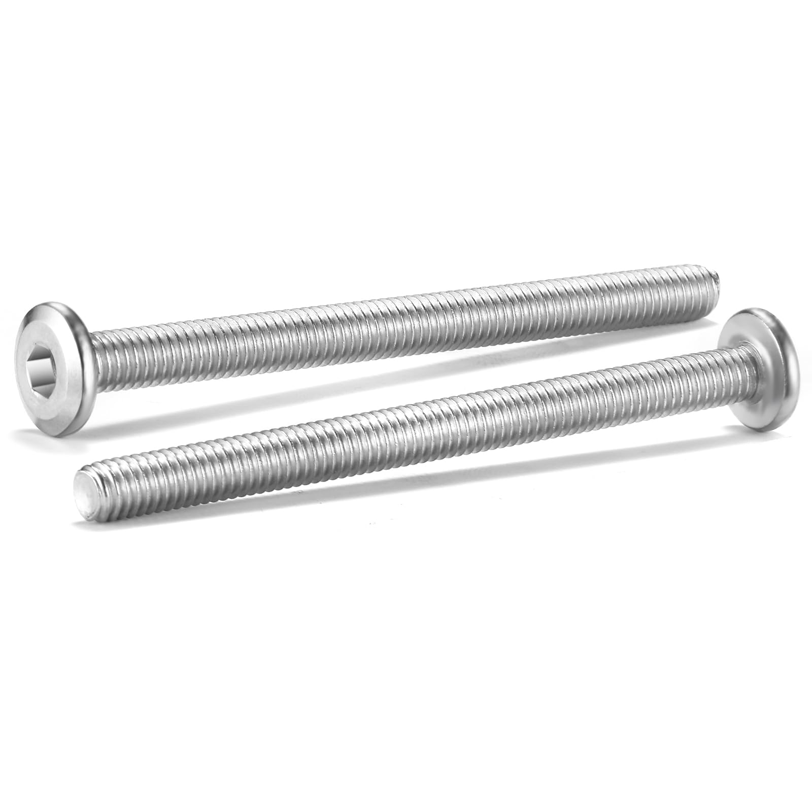 Amazon.co.jp: M6 x 80mm 10個 フラットヘッド六角ソケットキャップ