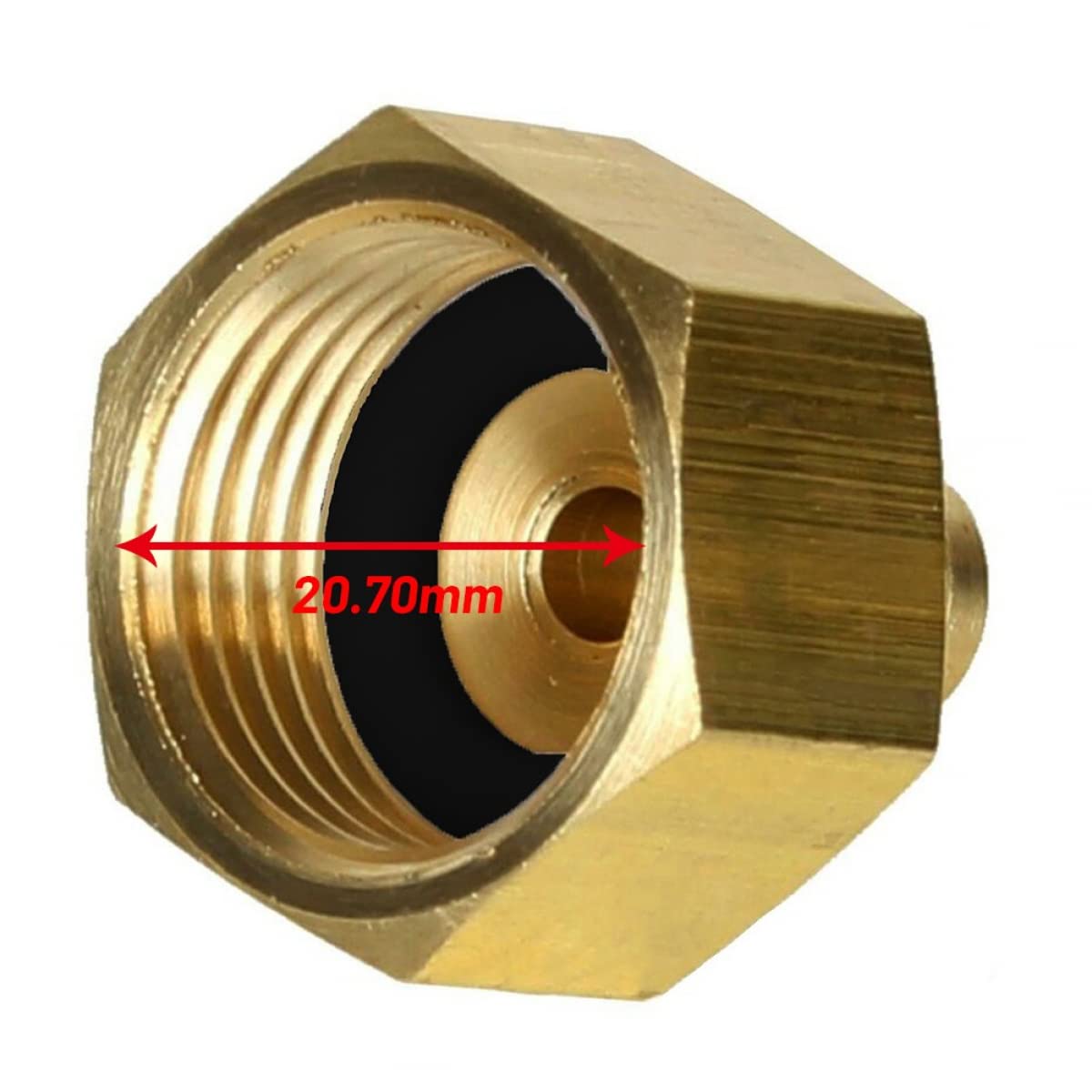 Adattatore per condizionatore auto R134A 5/8" a 1/4" SAE