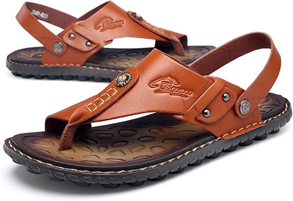 Orthopedic Sandals for Mens,Summer Travel Beach Flip Flops for Men,Lightweight Breathable Men Bunion Corrector Slippers,for Foot Correction