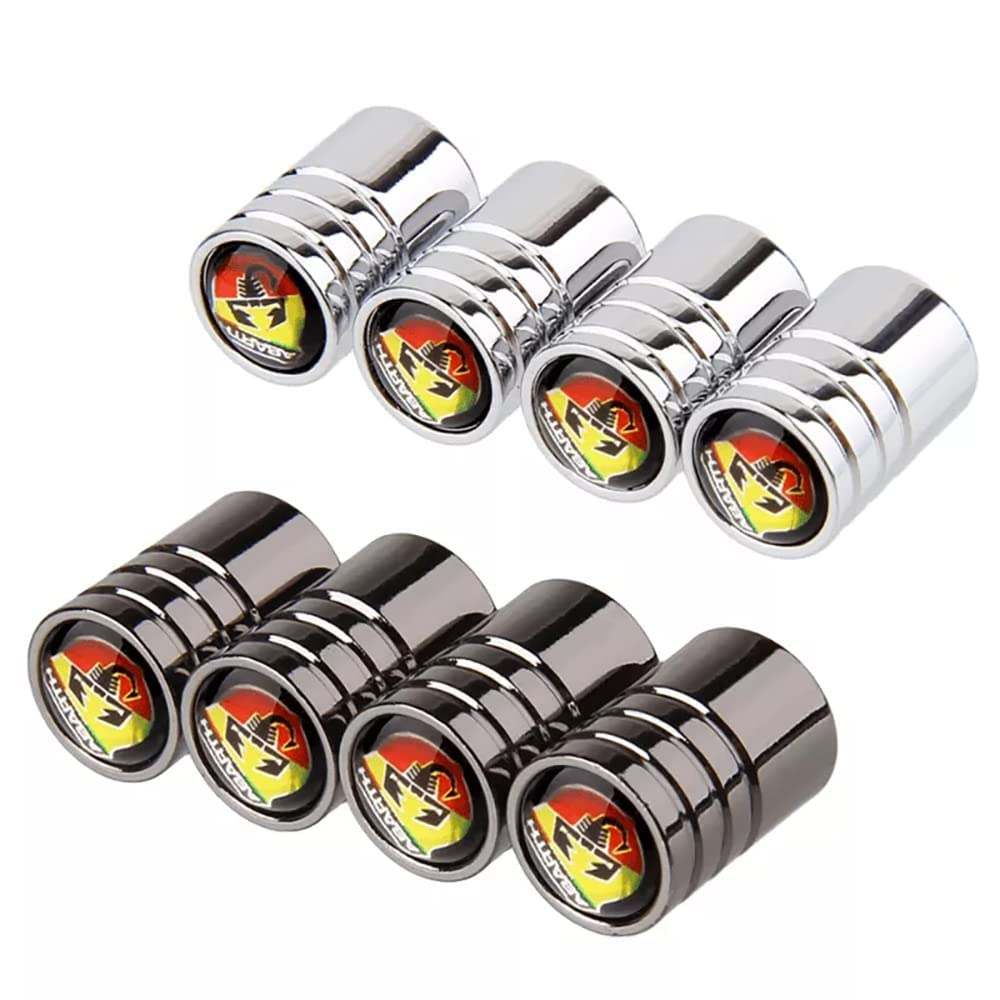 4 Stuks Naafdoppen Auto Wielnaafdoppen Voor Abarth 500 595 695 133mm