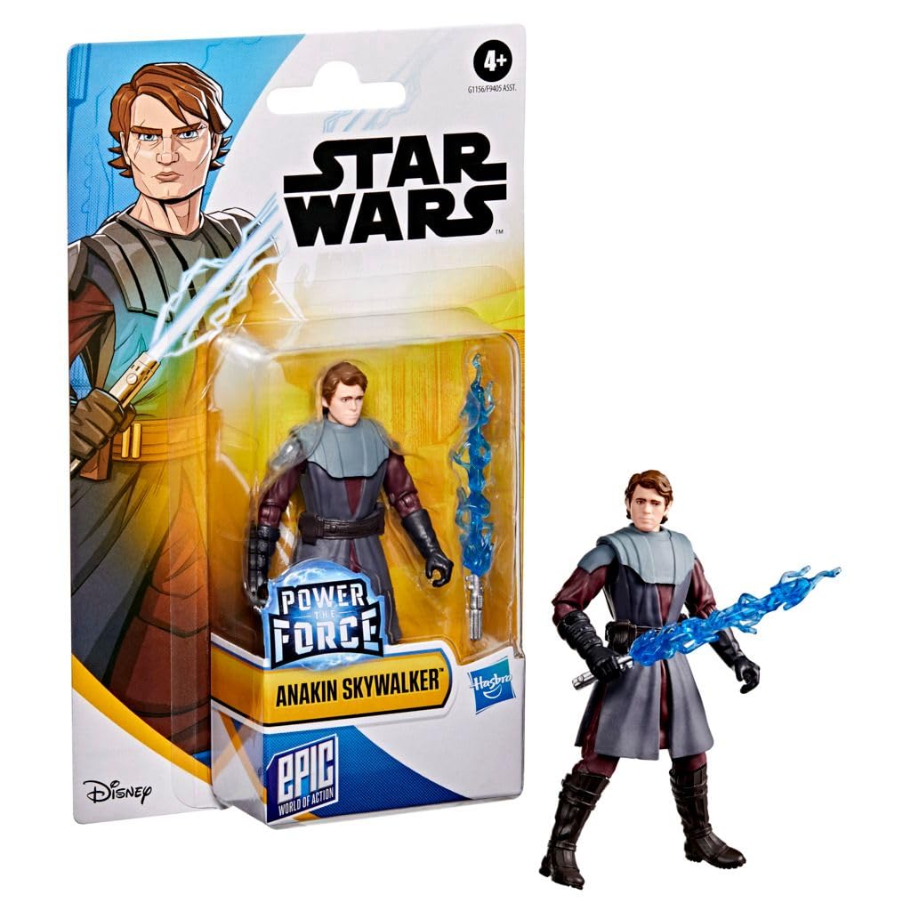 Amazon.com: STAR WARS Epic World of Action Anakin Skywalker, 4