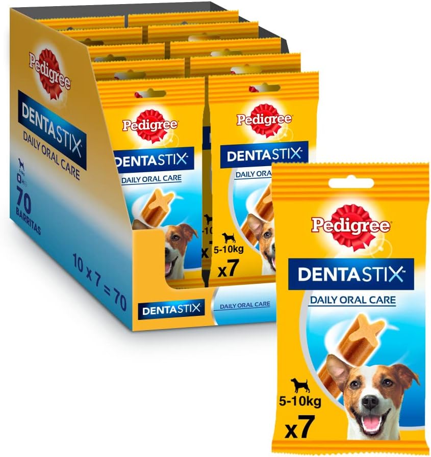70 sticks dentales para perros Pedigree Dentastix por sólo 9,06€ (en compra recurrente)