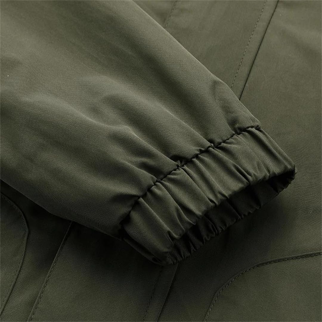 Men Outdoor Spring Autumn Hooded Waterproof Jacket Coat Tactics Military Jacket