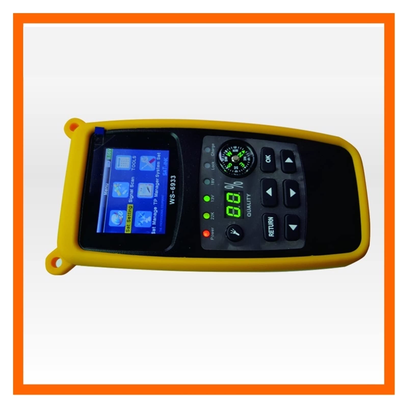 Originale Ws-6933. Finder satellitare DVB-S2 FTA CKU Misuratore del TV digitale Band WS 6933,Serie Pro