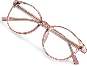 Ymmott Women's Anti Blue Light Glasses Transparent Glasses Computer Gaming Glasses Anti Fatigue Filter UV400 Blue Light Bezel for Women