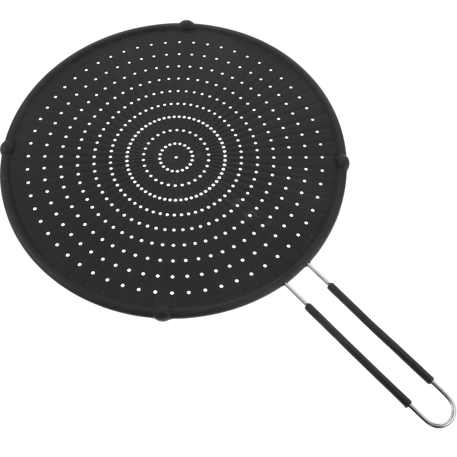 Protector antisalpicaduras de silicona para sartenes en tu cocina confiable y limpia