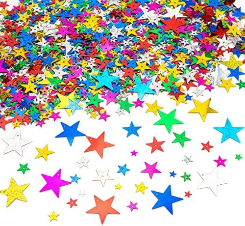 Loose Round Cup Sequins And Star Sequins 5mm, 8mm, 10mm Embellishments