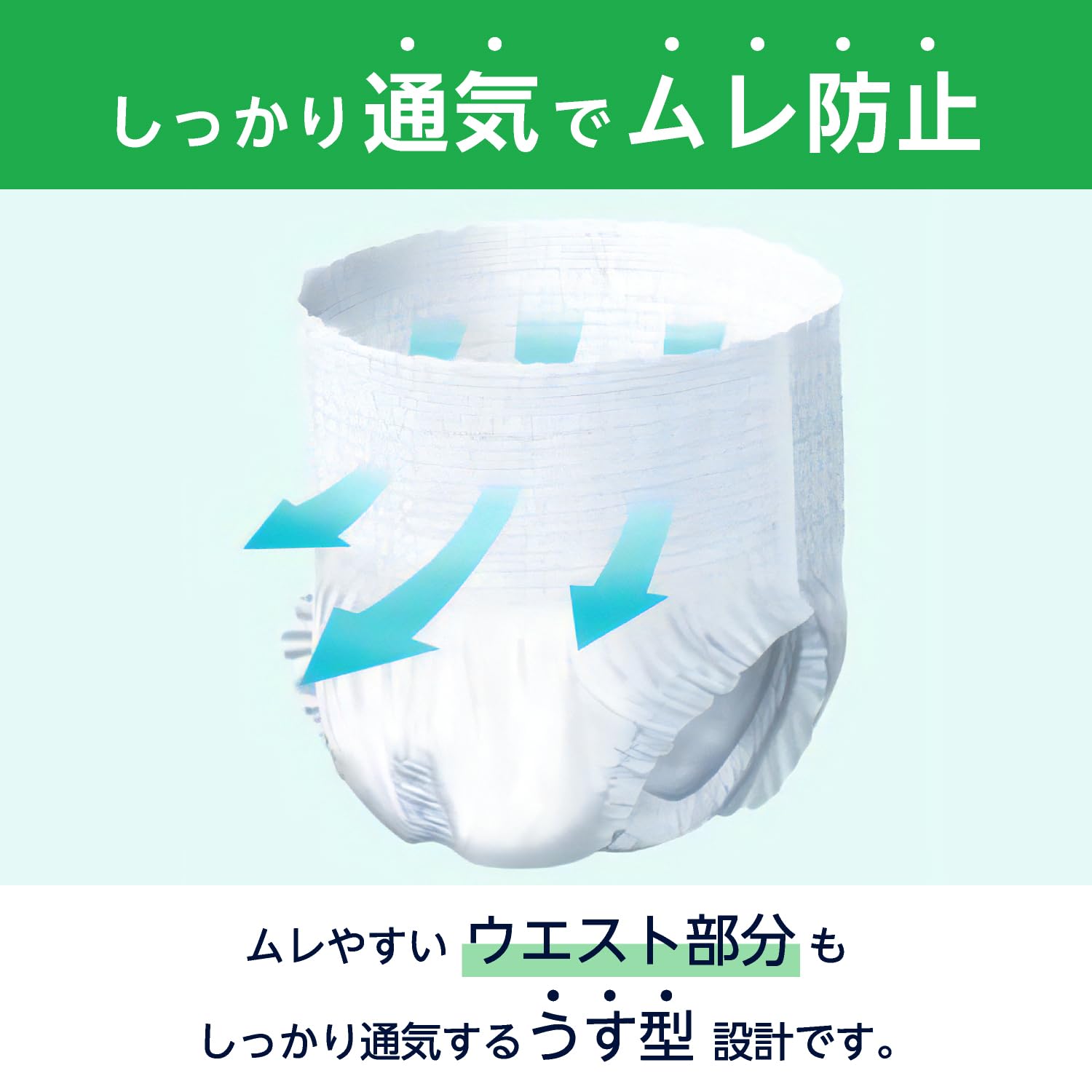 by Amazon うす型パンツ L~LL 2回吸収 36枚