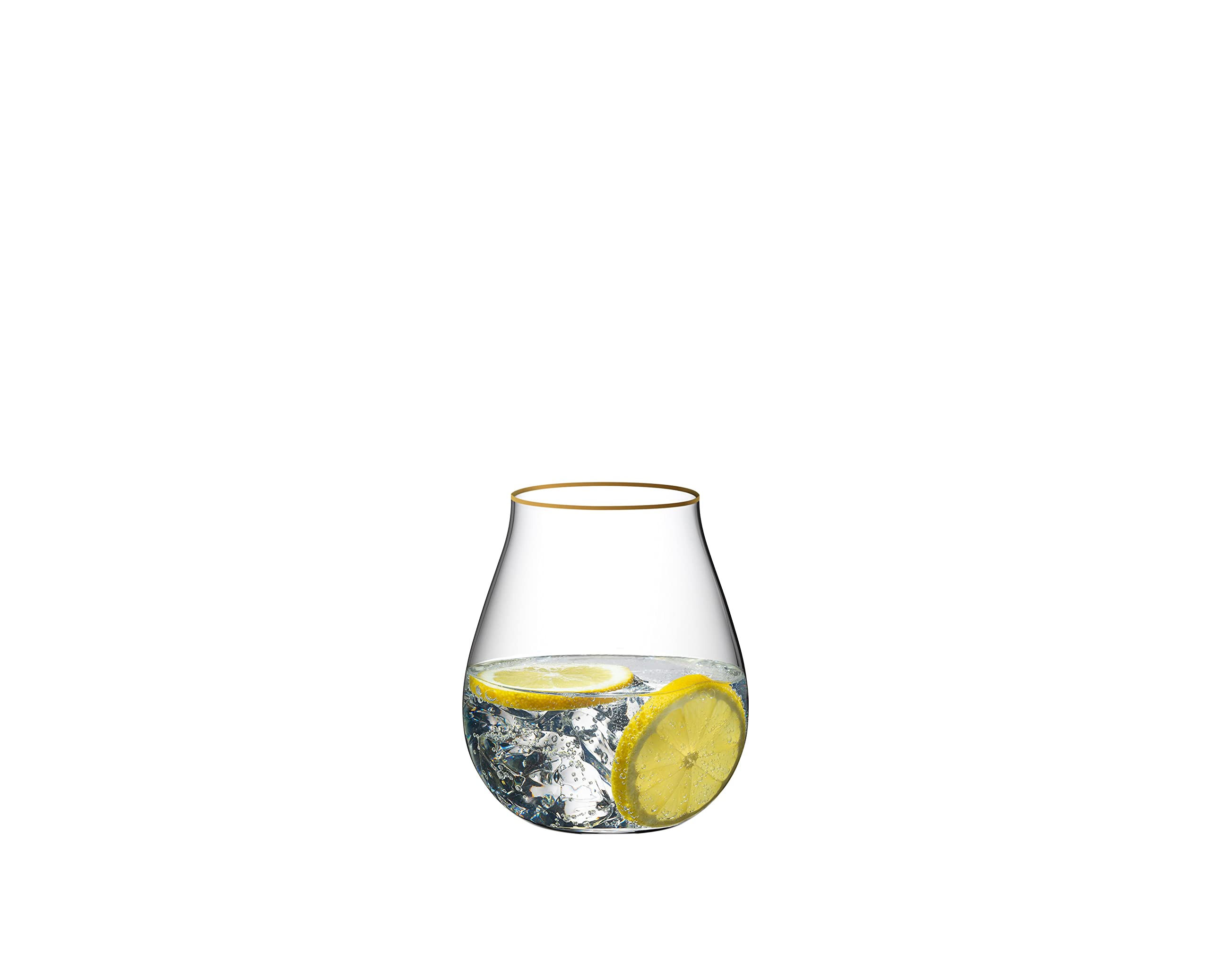 RIEDEL Gin Set de gin édition limitée avec bord doré.
