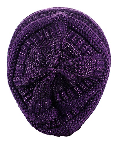 Image of Cambridge Select Thick Slouchy Knit Oversized Beanie Cap Hat