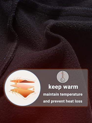 Miniatura 4 de DAFENGEA - Pantalones impermeables tipo rompevientos con polar y cálidos para niños y niñas, ideales para practicar, esquí, senderismo, snowboarding