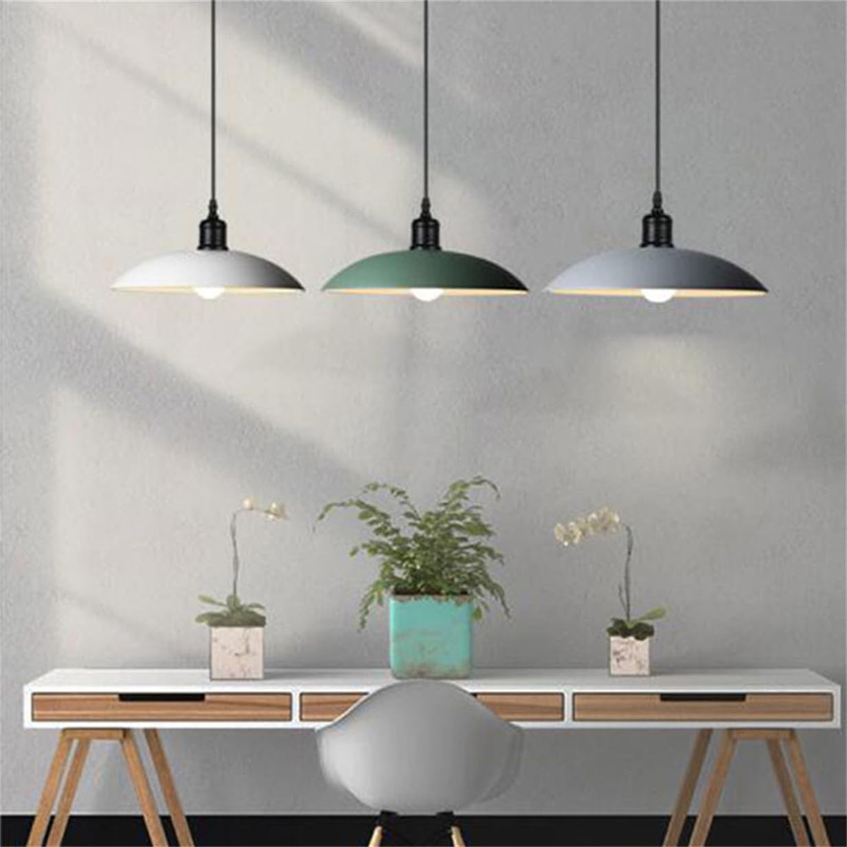 Kreatywna lampa wisząca Vintage Industrial/Farm Style