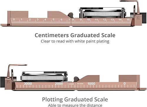 Miniatura 39 de Proster Brújula IP65 para senderismo de supervivencia, brújula de observación lensatic para navegación de camping, brújula con clínómetro y bolsa