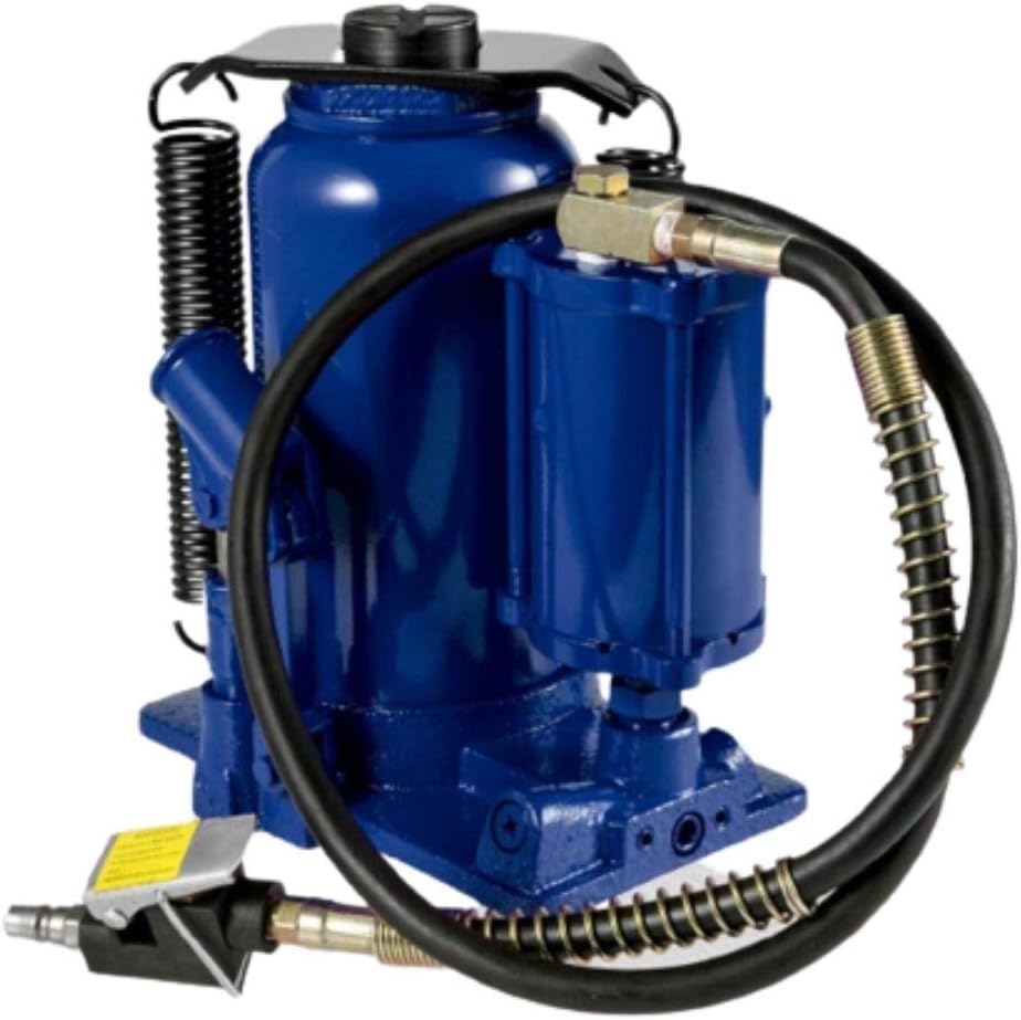 20 Ton Blue Air Hydraulic Bottle Jack for Auto Truck Repair