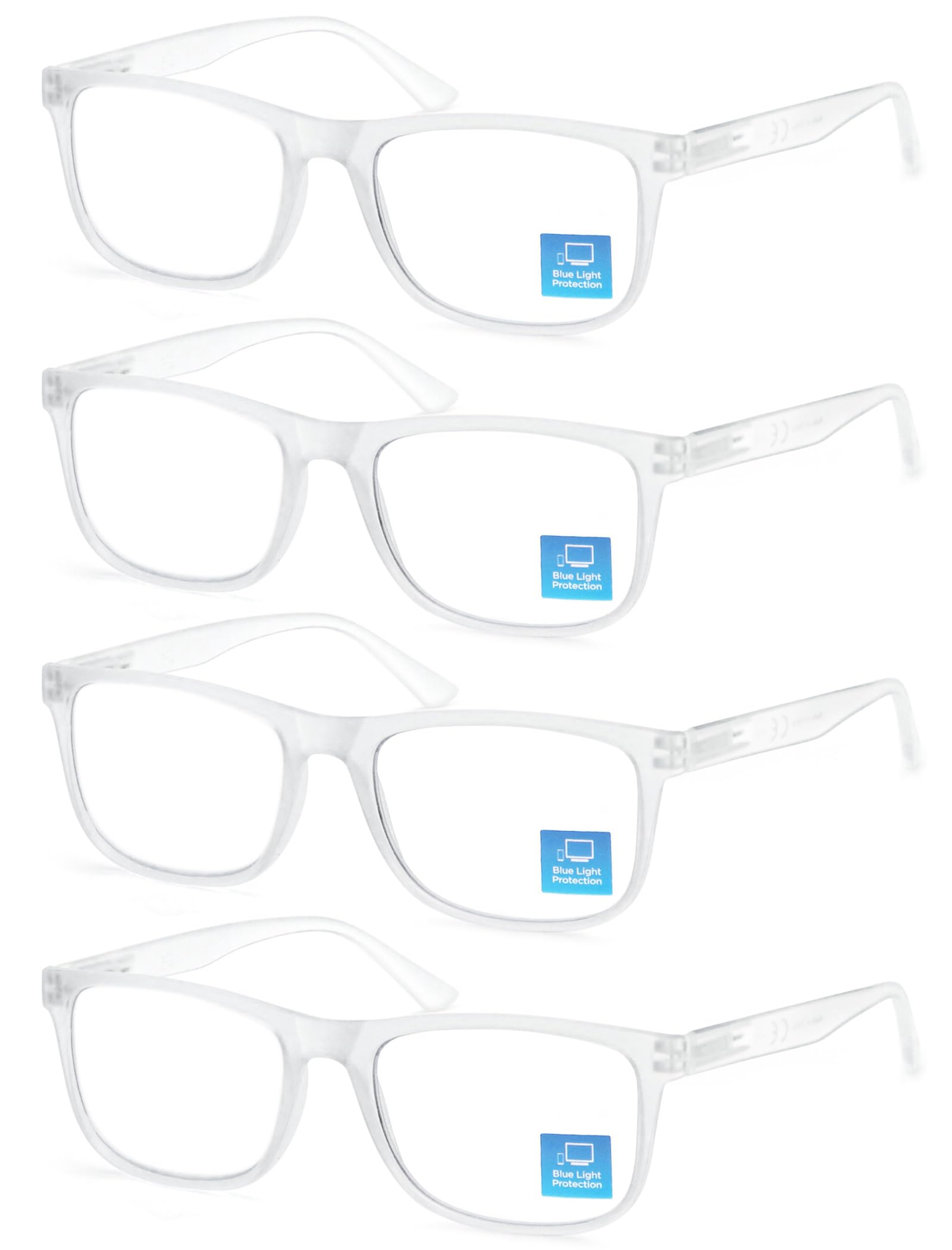 OLOMEE Blue Light Blocking Reading Glasses Men Large Oversized Square Readers Wide fit Cheaters for Men W/Big Head/Large Face