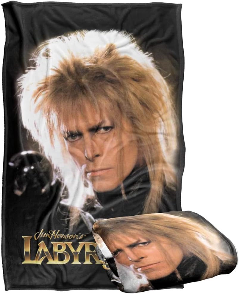 Labyrinth Blanket, 50"x60", Jareth Crystal Ball, Silky Touch Super Soft Throw Blanket