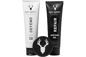 Mad Rabbit Tattoo Care Bundle Kit (3-Piece) - Enhanced Tattoo Protection and Recovery