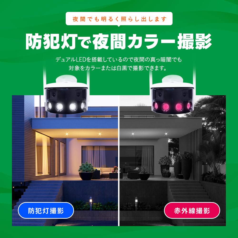 Amazon.co.jp: WTW 塚本無線 防犯カメラ 監視カメラ 超広角 ワイド 180
