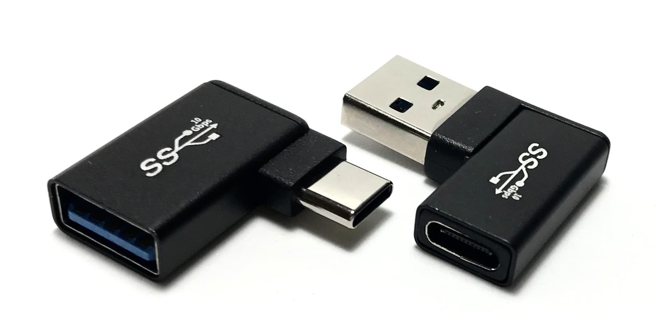 ⭐️3612 USB C USBアダプター USB Cオス-USBメス Amazon.co.jp: Access 【 L型 10Gbps 2個セット 】 USB-A メス