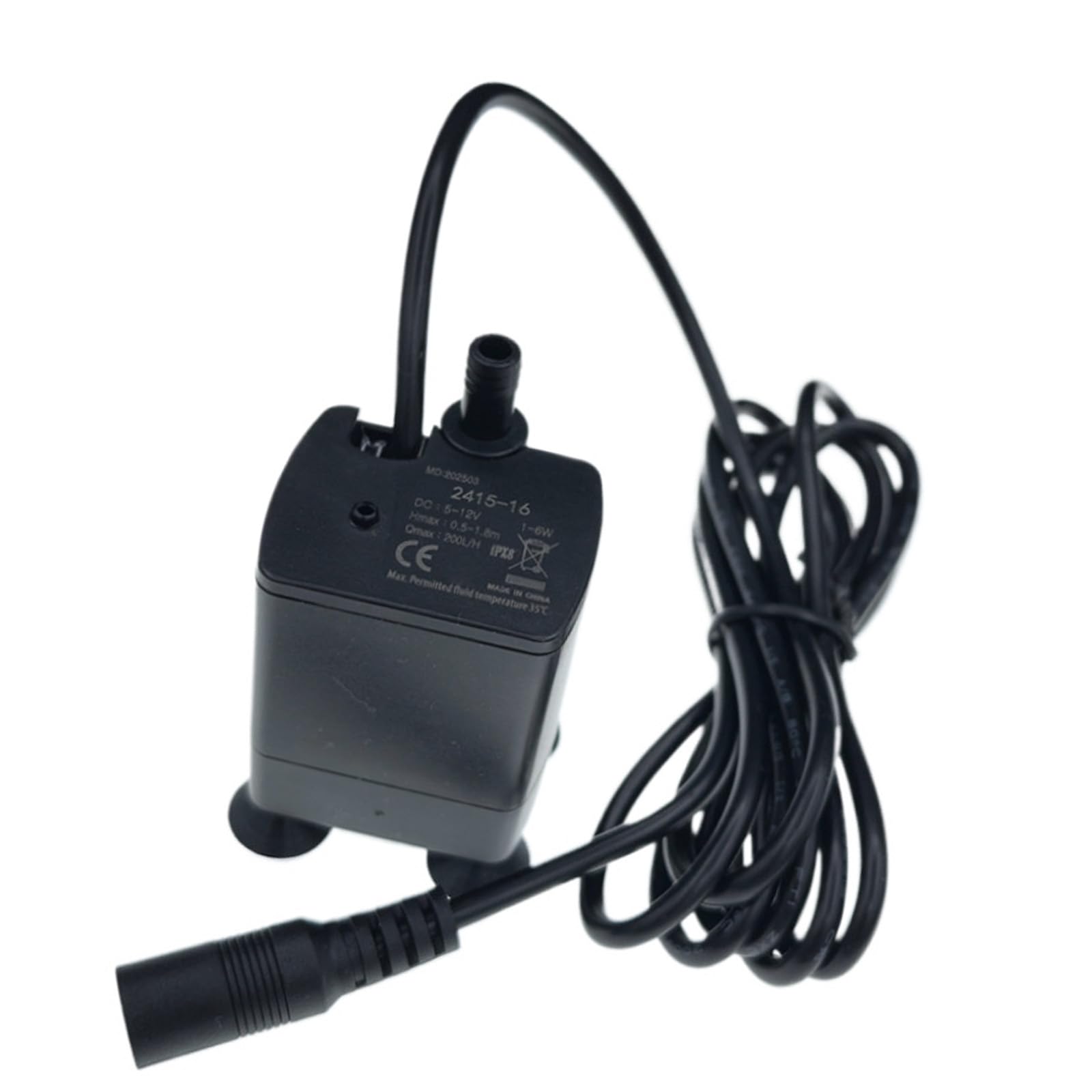 Brushless Fish Tanks Water Pumps Low Noise Small Submersibles Pumps with Flows Control for Aquarium Fountain Irrigation Small Submersibles Water Aquarium Fountain Irrigation