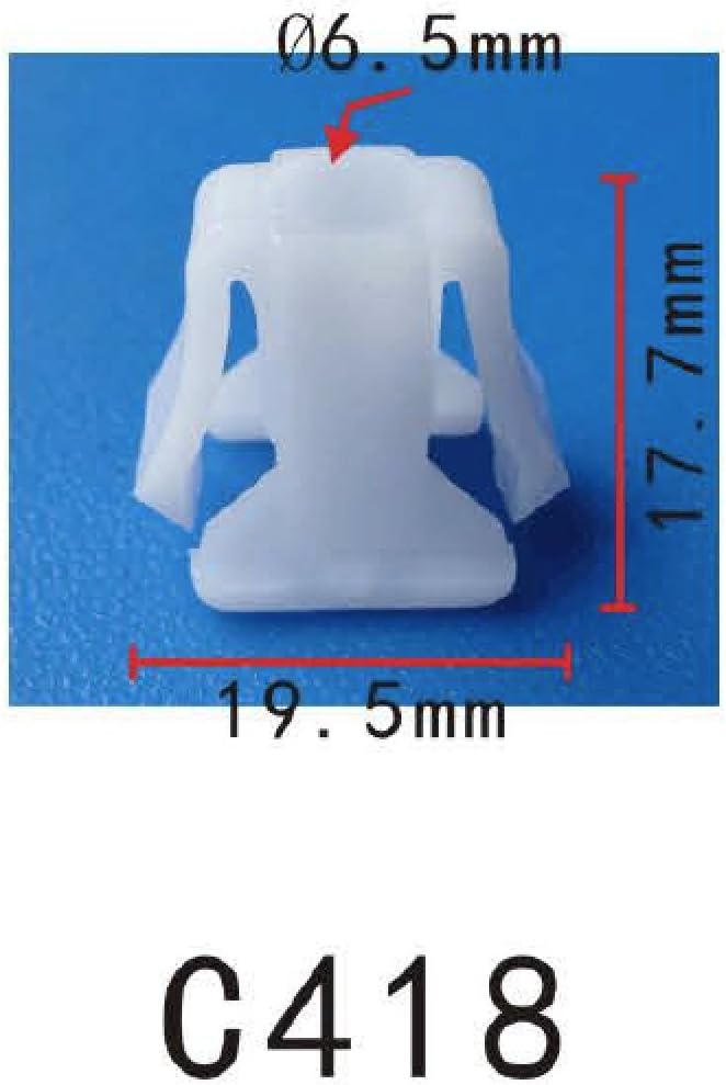 Autobahn88 Grommet Nut Clip for Headlight Adjusting, Compatible with GM (OEM: 343543, 343555, 354076, 362379) (Pack of 20)