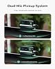 Webcam plegable OBSBOT Meet Flip 4K para laptop con sensor de 1/2", encuadre con IA | Notas con IA, enfoque automático PDAF, doble micrófono, control por gestos, HDR, modo belleza, cámara web para Mac, PC, Zoom, reuniones de Teams, etc. 7