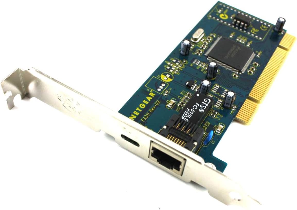 NETGEAR FA311 10/100Mbps PCI Ethernet Interface Card