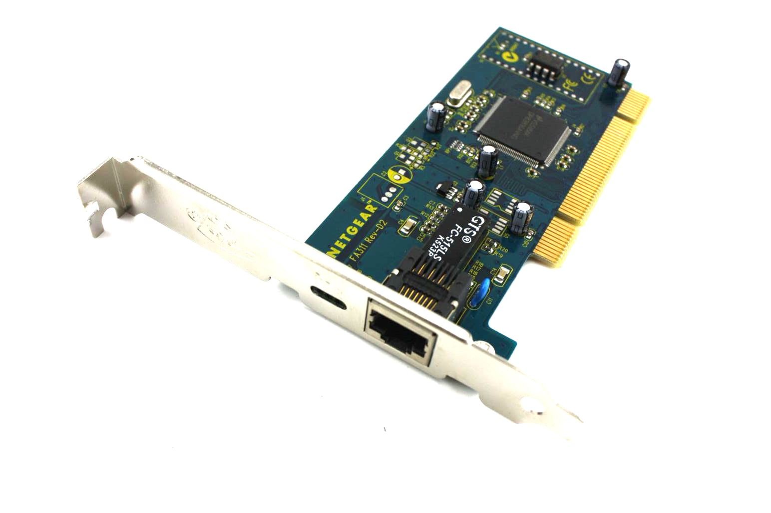 NETGEAR FA311 10/100Mbps PCI Ethernet Interface Card