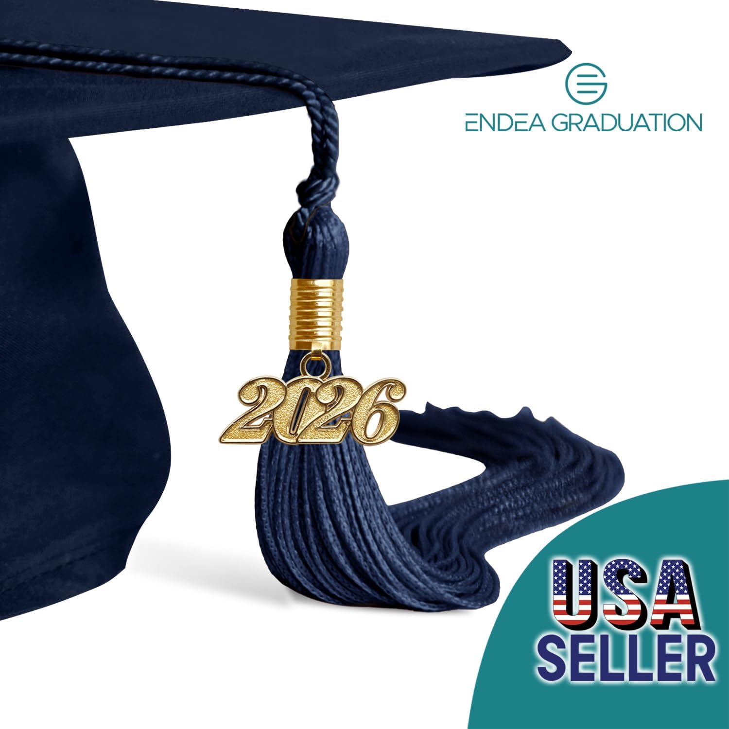 Endea Graduation Matte Cap & Tassel