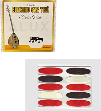 Electro Baglama Strings & Tezene Baglama Picks Set
