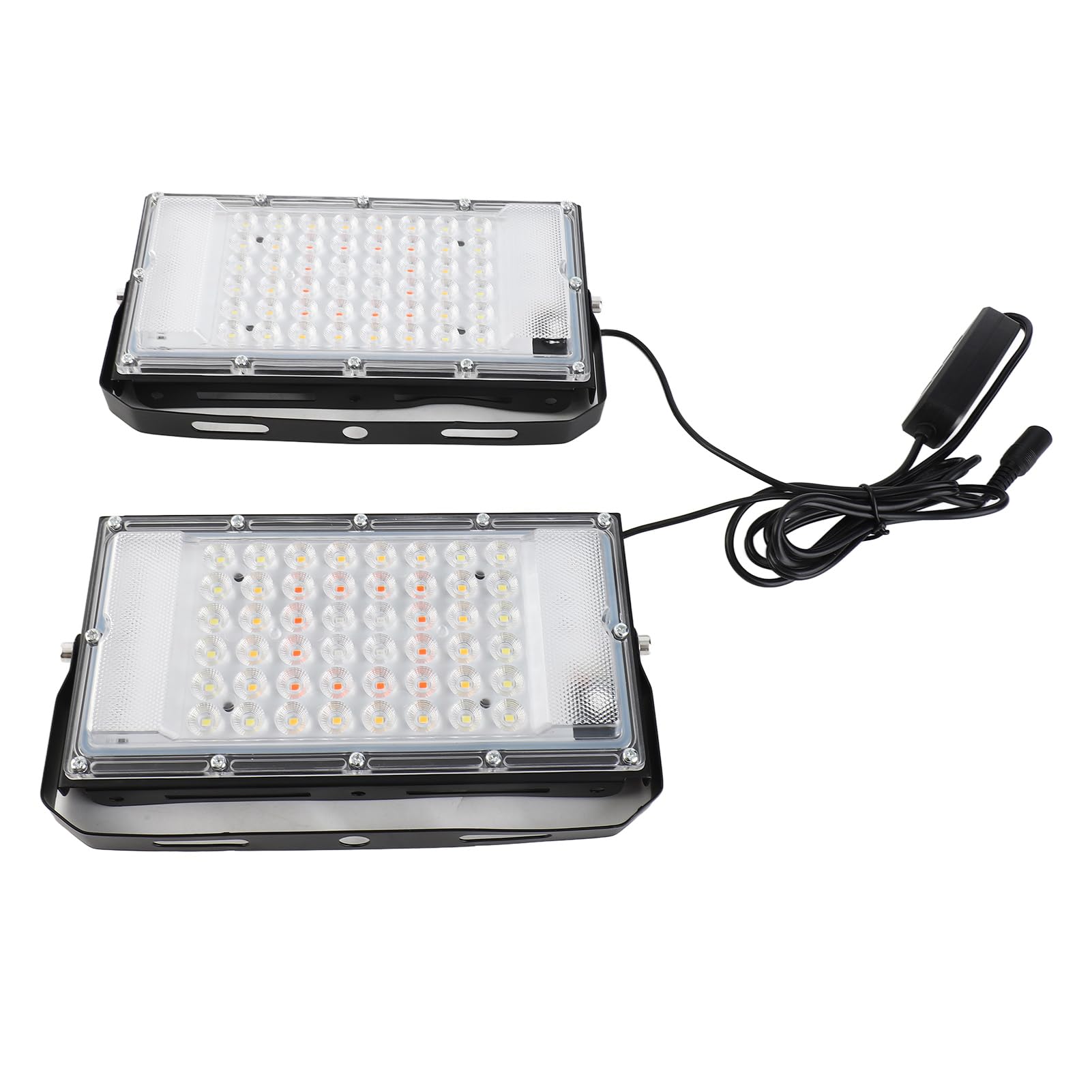 Fabater Luz de Cultivo LED 48W, Espectro Completo con Soporte Ajustable