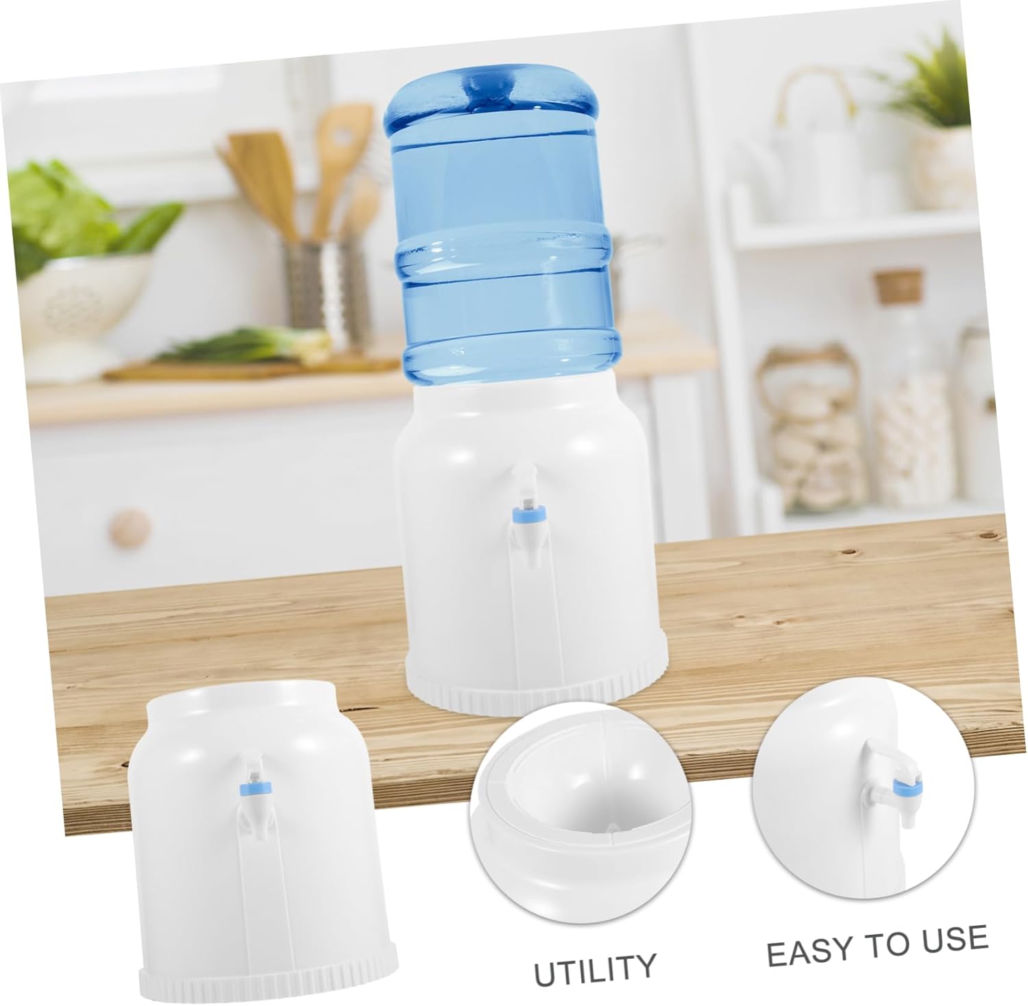 Versatile Desk Mini Water Dispenser Bottle Rack for Office Compact Water Cooler