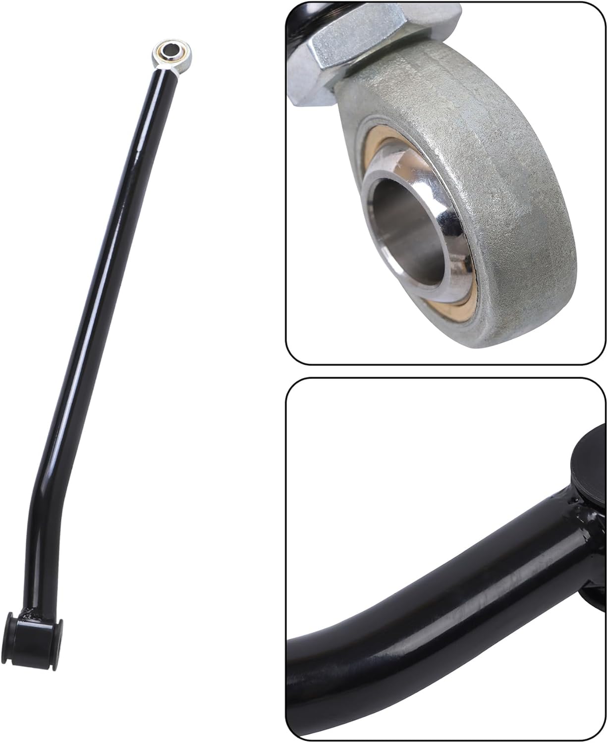 WFLNHB Adjustable Front Track Bar for 0-3.5 inch Lift Kits Replacement for Wrangler TJ LJ 1997-2006 2WD 4WD