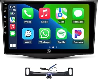 Car Radio Stereo for Toyota RAV4 2006-2011, Wireless CarPlay Android Auto 9 Inch Linux Touch Screen Navigation Head Unit Bluetooth FM/AM