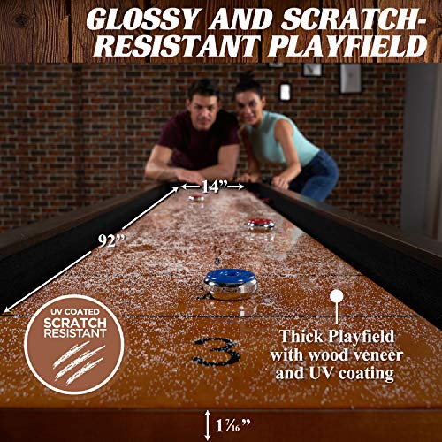 Barrington Billiards 11 Ft. Aurora Collection Shuffle Board #TOP2