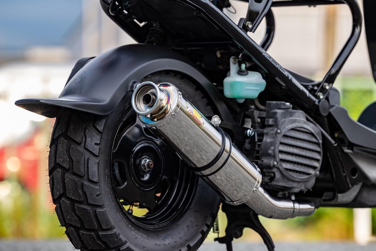 アドレスv125gグラデーションショートマフラー ショート管アドレス