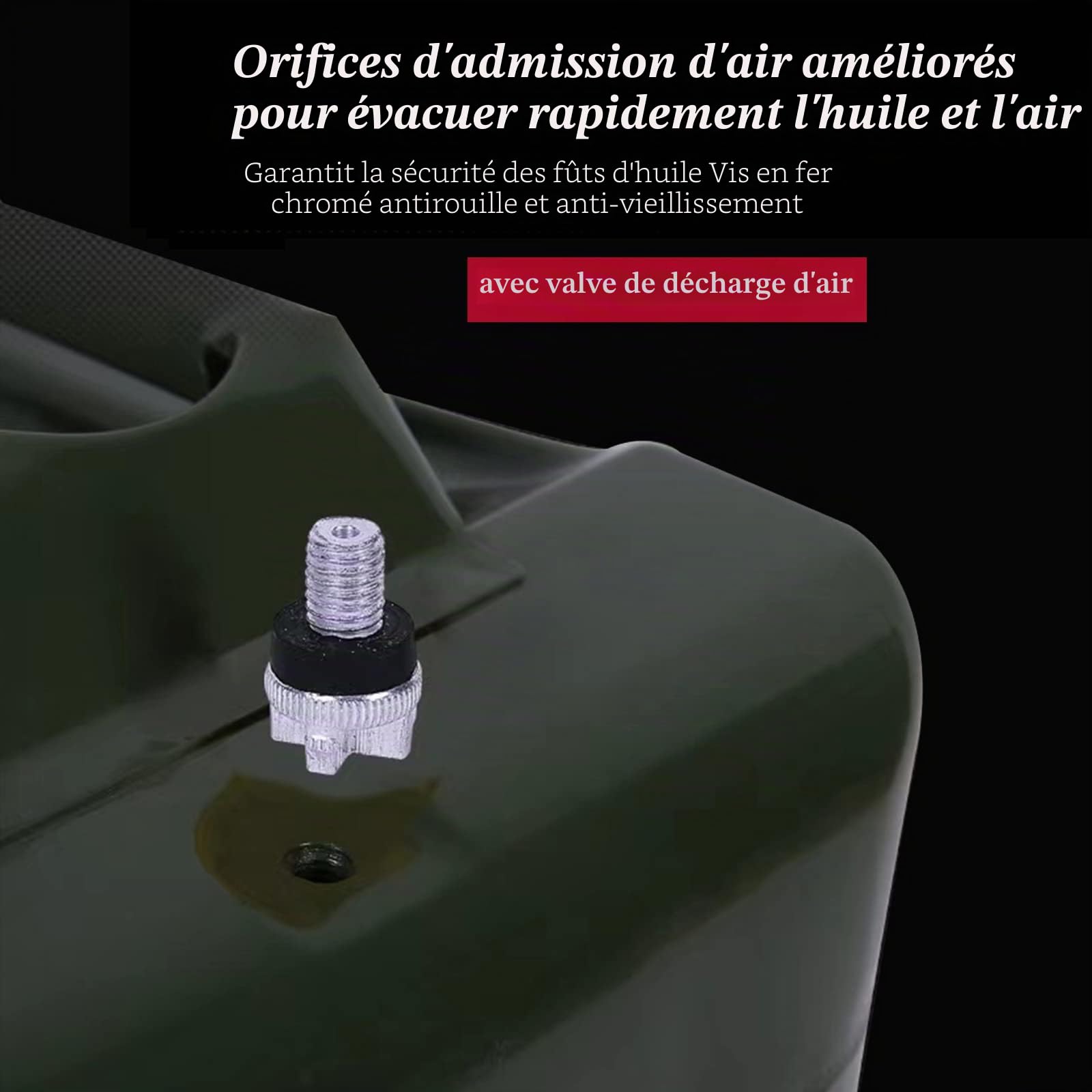 Jerrican en métal de 10 l avec bec flexible, approuvé par l'ONU pour essence, diesel et autres marchandises dangereuses – Vert