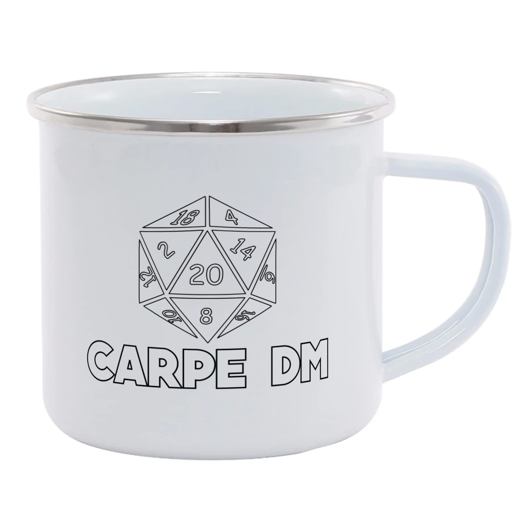Hippowarehouse Carpe DM Printed Mug Various Colour Options Ceramic Cup Kitchenware 11oz