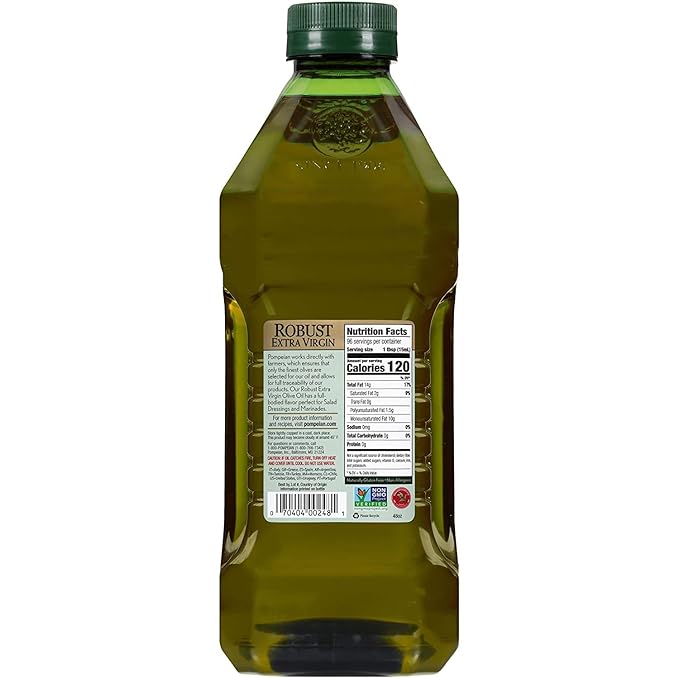 Aceite de Oliva Extra Virgen Pompeian 48 fl oz miniatura 2