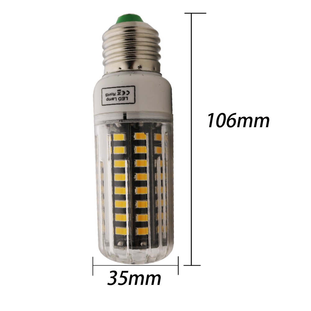 Xindaxin - Bombillas LED (casquillo E27, 7 W, sustituye a bombillas incandescentes de 70 W, 3000 K, 700 lúmenes, ángulo de haz de 360°, rosca Edison, 20 unidades)