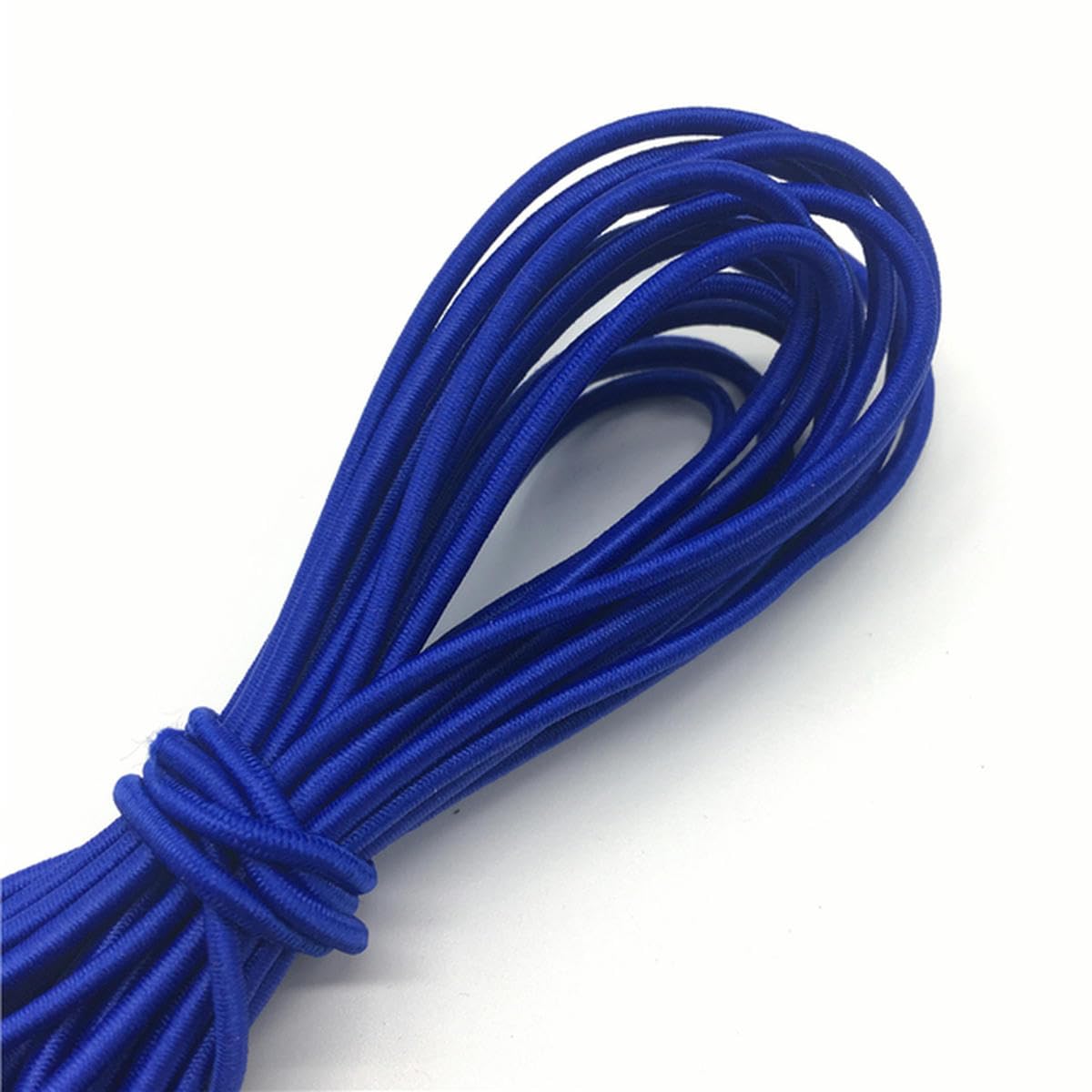 Sznurki i nici do koralików, Elastyczna gumka 2,5 mm, okrągła, rozciągliwa, 4, metra, do akcesoriów szycia DIY, 1 szt(Royal blue)