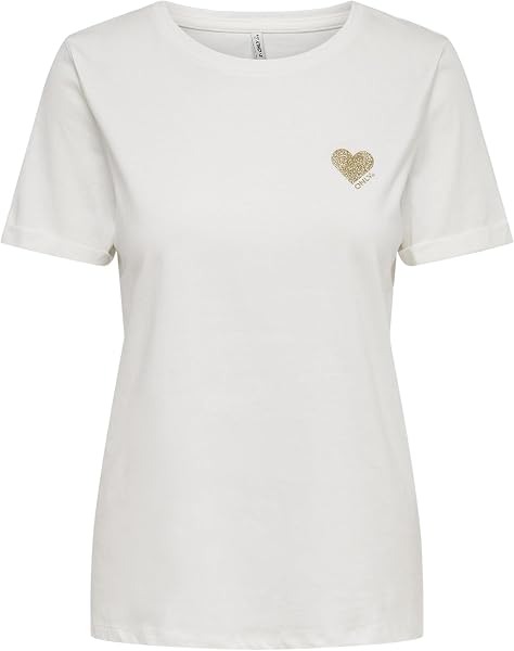 ONLY Damen T-Shirt ONLKITA Regular Fit