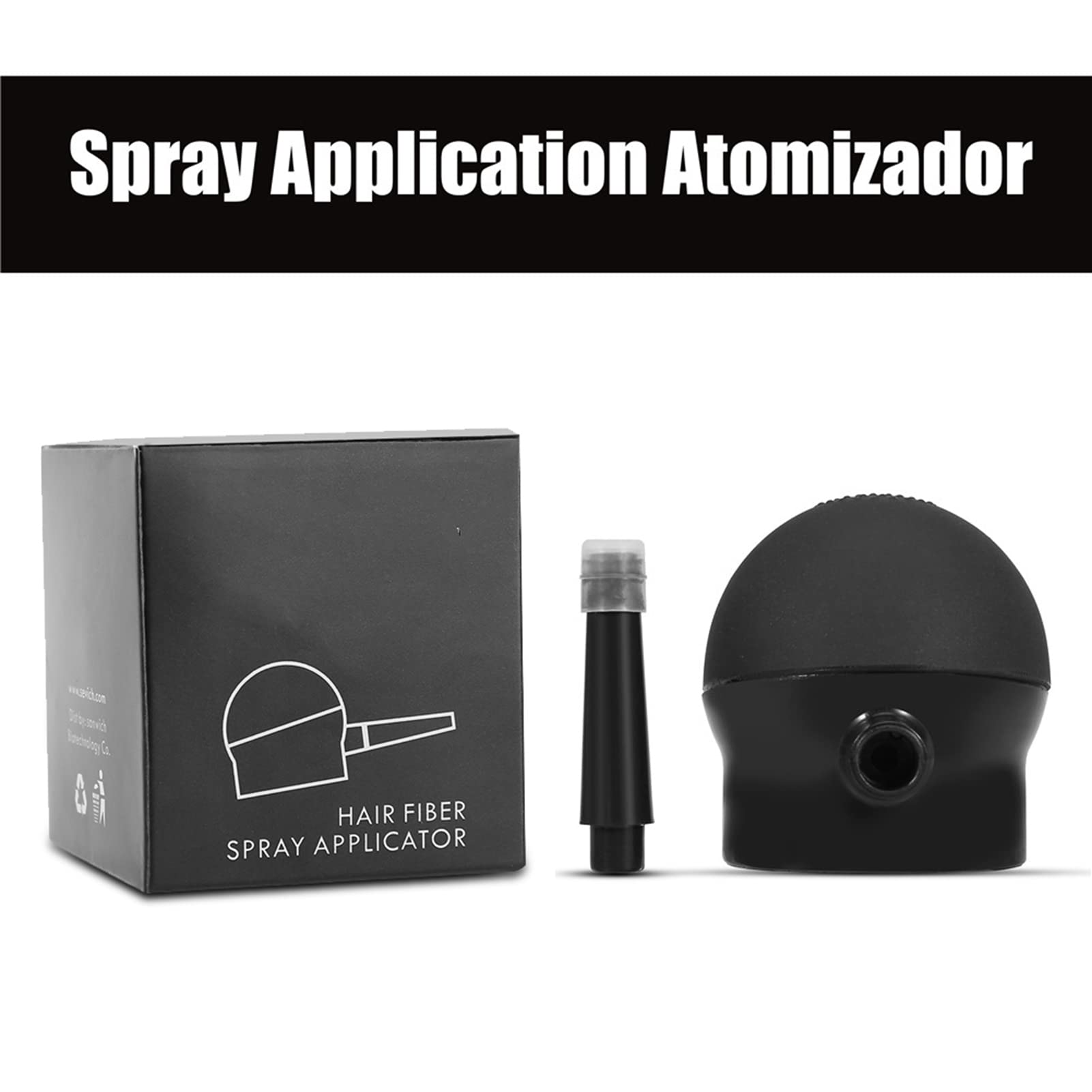 Sonew Hair Fiber Applicator Spray przeciw wypadaniu włosów do stosowania na wypadające i jasne włosy
