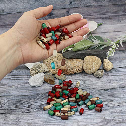 Fun-Weevz 350 African Beads For Jewelry Making, Buri And Betel Nut Bead Strands With 2 Necklaces, Crafts Supplies For Native American, African, Tribal, Indian Bracelets #TOP3