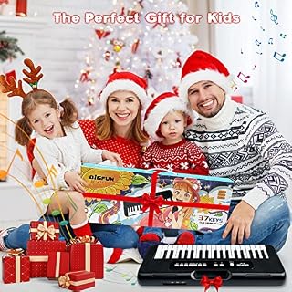 Clavier de Piano pour Enfants , 37 Touches de Piano pour Enfants, Piano Musical avec Microphone, Portable, éducatif, Noël, Cadeau d’anniversaire, Jouets pour 3 4 5 6 7 8 Ans, Filles, Garçons(Noir) - Les Beatles, Paul McCartney, John Lennon, RIngo Starr, George Harrison Clavier de Piano pour Enfants , 37 Touches de Piano pour Enfants, Piano Musical avec Microphone, Portable, éducatif, Noël, Cadeau d'anniversaire, Jouets pour 3 4 5 6 7 8 Ans, Filles, Garçons(Noir) – Image 6