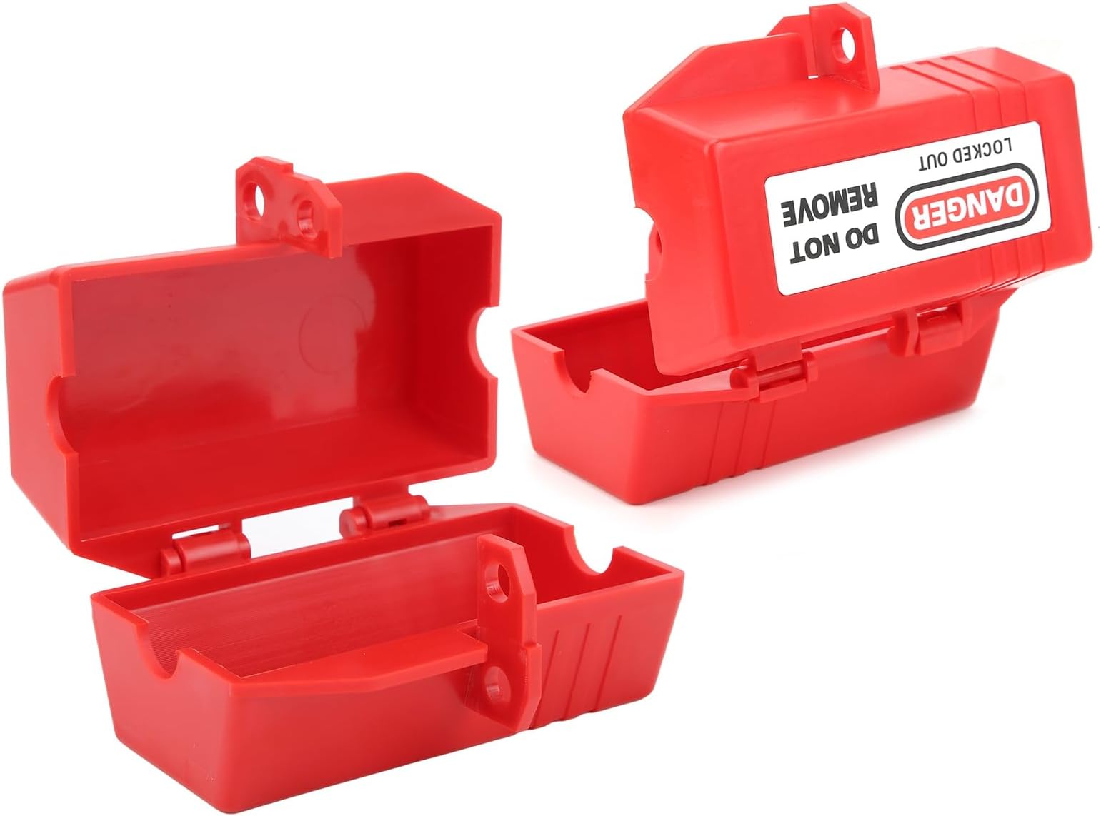 2PCS Plug Lock for Lockout Tagout Lockout Plug Lock for Industrial Air Conditioner TV Power Rationing/Off 110Vโ220V